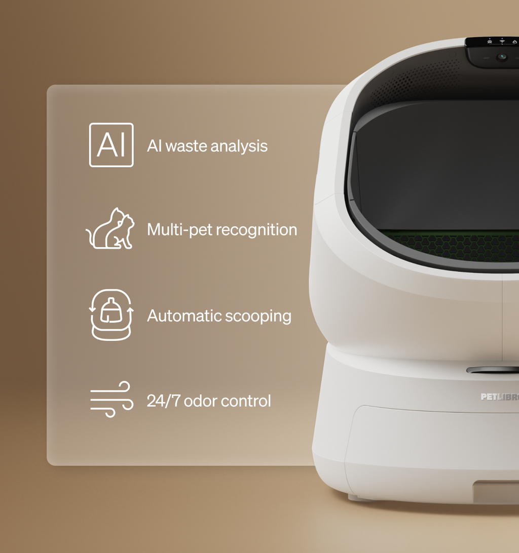 Luma Smart Litter Box with Wet Feeder