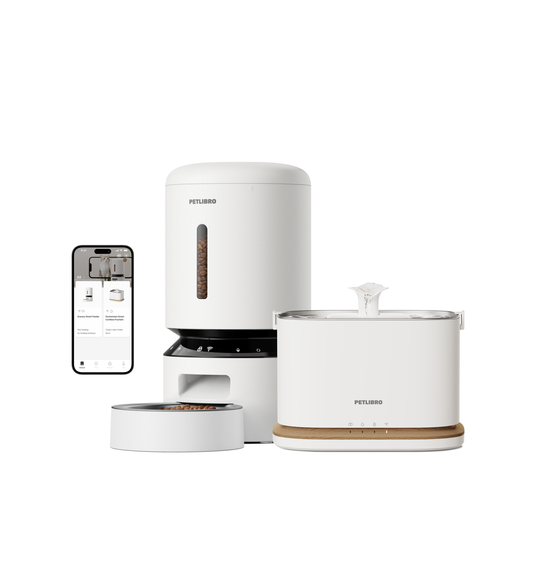 Granary Smart Feeder & Dockstream 2 Smart Fountain #1